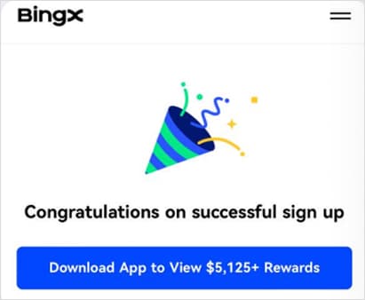 Create account step 4: Finish and install the app