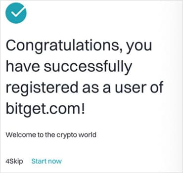 Create account step 4: Finish and install the app